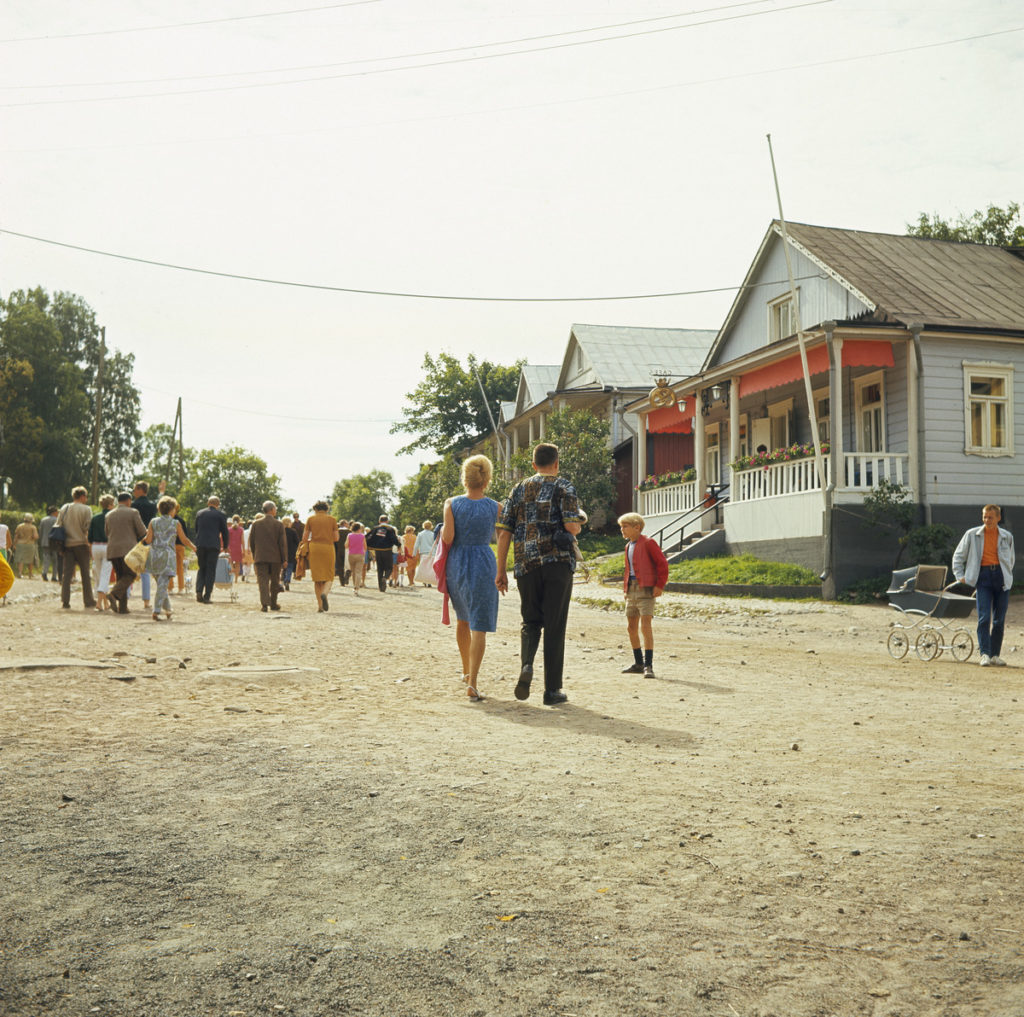 Människor på Sveaborg ca 1965