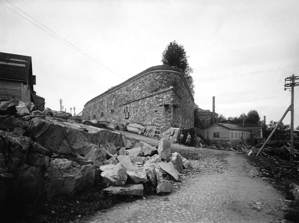 Bastion Dygd på Vargön 1918